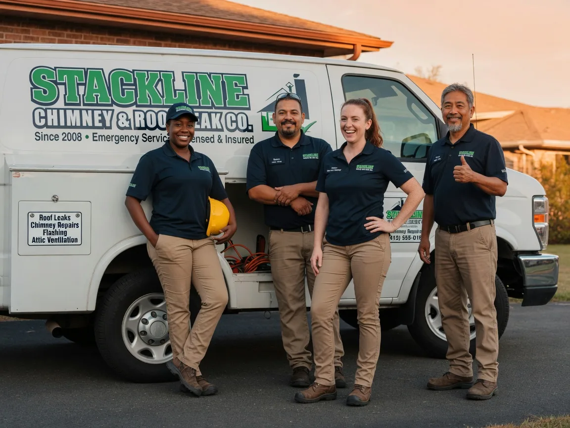 Chimney flashing repair company in Midland, MD